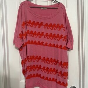 FREE PEOPLE TUNIC TOP L